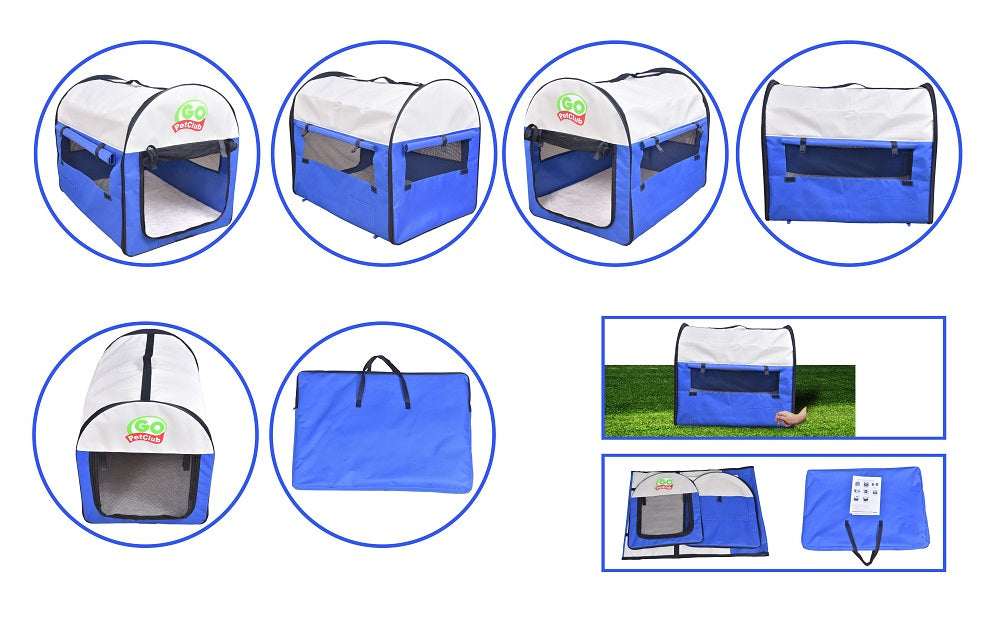 Foldable Soft Crate (Available in 18 to 43) [*] – Go Pet Club