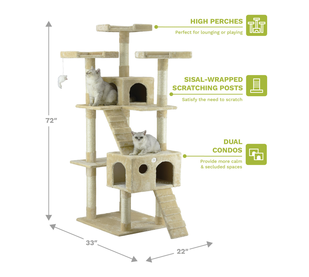 Go pet club cat tree reviews best sale