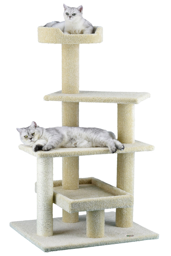 52” Premium Carpeted Cat Tree Furniture [LP-815]