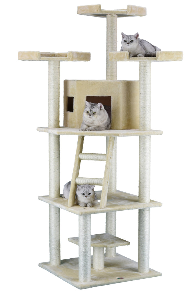 78" Cat Tree Condo Furniture [F2029]