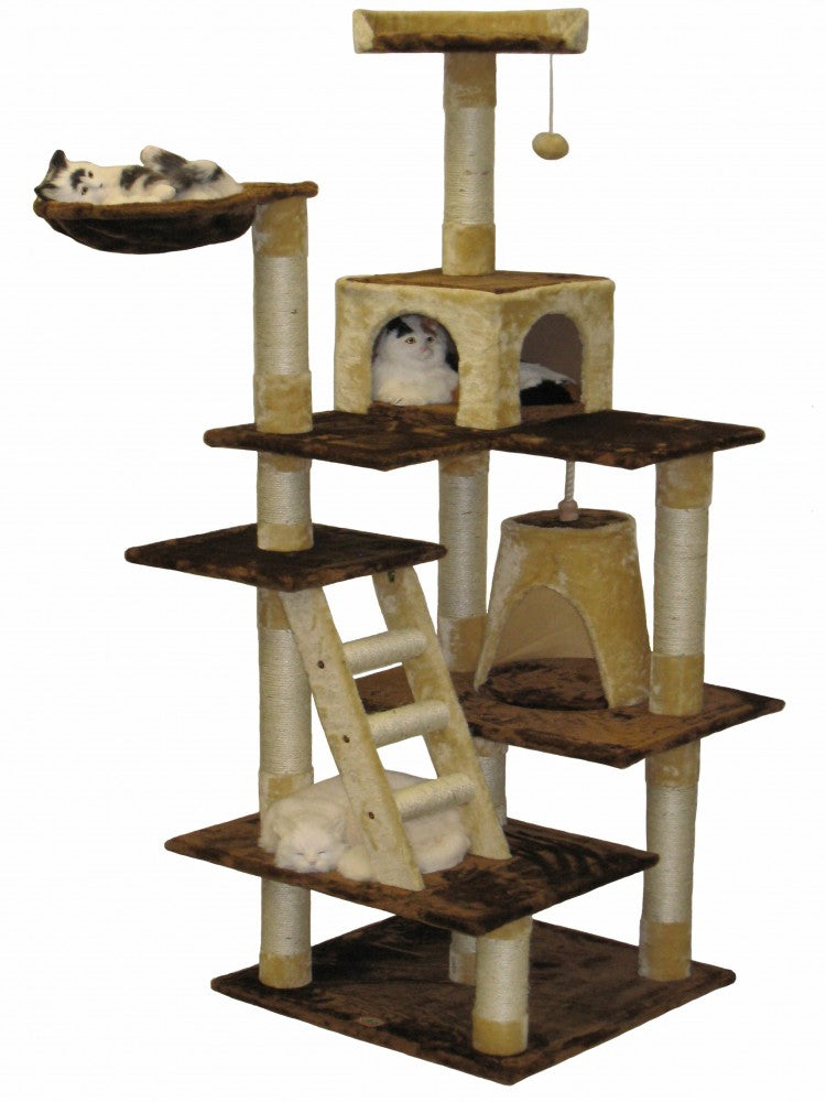 72" Cat Tree Condo Furniture [F211]