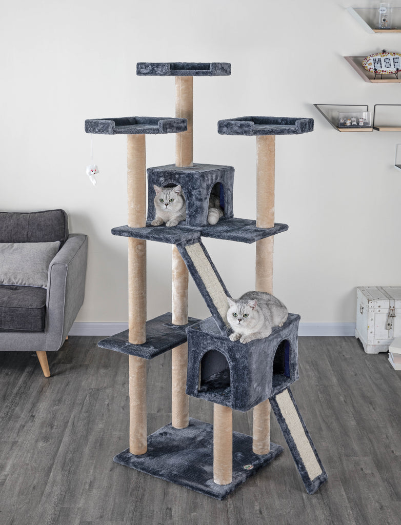 71” Kitten Cat Tree [*] – Go Pet Club