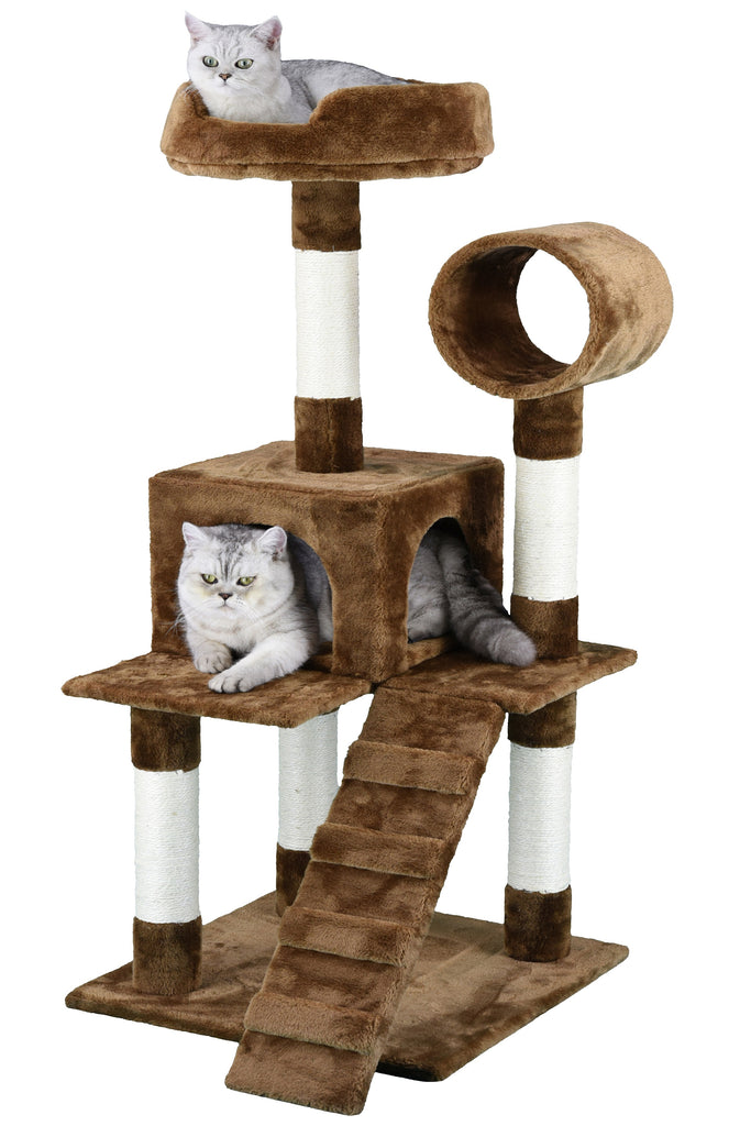 Go pet club cat tree best sale condo furniture