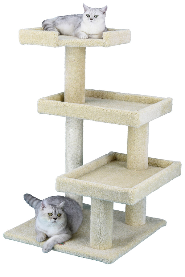 42” Premium Carpeted Cat Tree [LP-803]