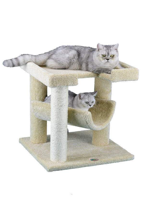 23” Premium Carpeted Cat Tree [LP-827]