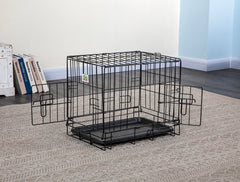 Goplus metal store wire dog crate