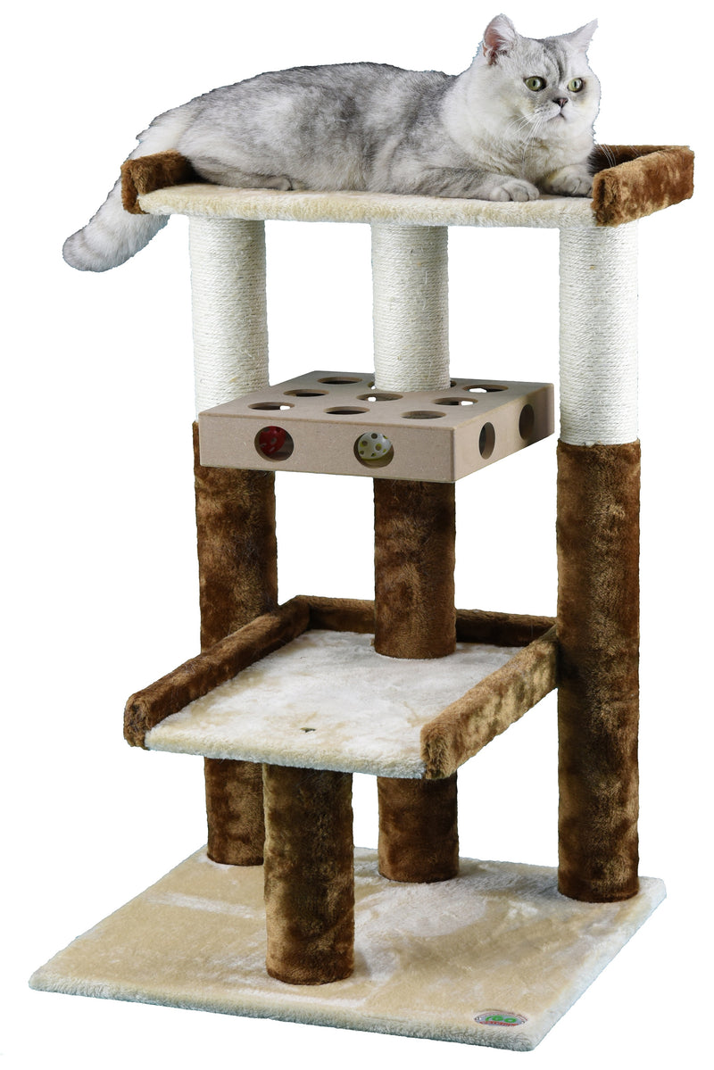 34 IQ Box Cat Tree SF055 Go Pet Club