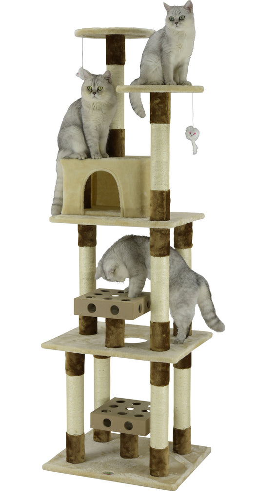 74” IQ Box Cat Tree House [SF059]